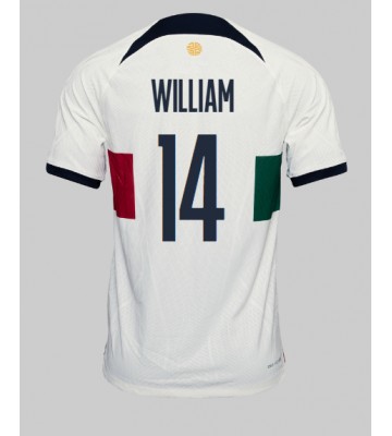 Portugal William Carvalho #14 Bortatröja VM 2022 Korta ärmar